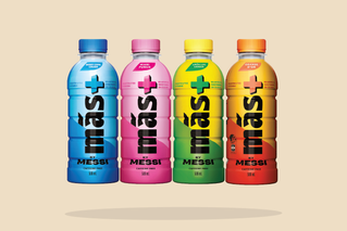 Más+ by Messi 500mL varieties. Only at 7-Eleven