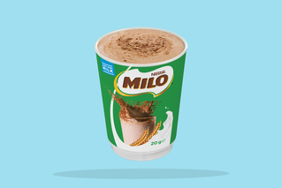 Nestlé Milo Cup 20g. Only at 7-Eleven.