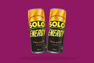 Solo Energy 250mL varieties. 2 for $5.50.
