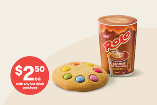 Add a 7-Eleven cookie. Excludes 7-Eleven cake varieties.*