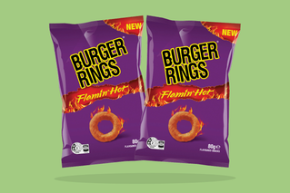 Cheetos & Burger Rings 65-90g varieties - 2 for $7