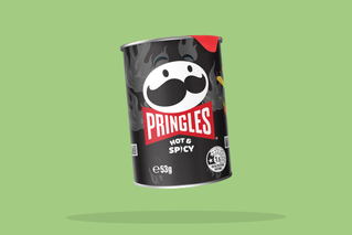 Try it here first Pringles Hot & Spicy 53g