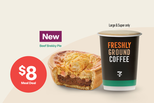 Make it a meal. $8 Food and drink item