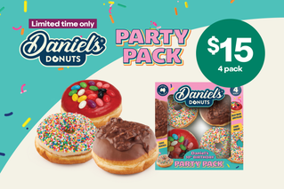 Daniel's Donuts Party Pack $15 4pack