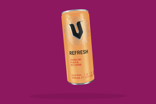 V Refresh Peach & Nectarine 250mL - New