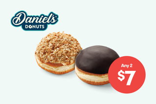 Daniel's Donuts DONUT DEAL - Any 2 for $7 - 
