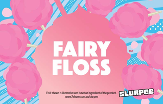 7-Eleven Slurpee Fairy Floss Flavour