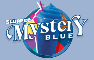 7-Eleven Slurpee Mystery Blue Flavour