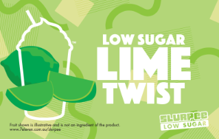 Slurpee Low Sugar Lime Twist