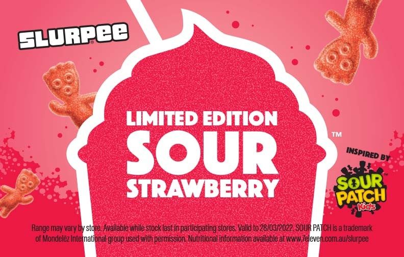 7-Eleven Slurpee Sour Strawberry